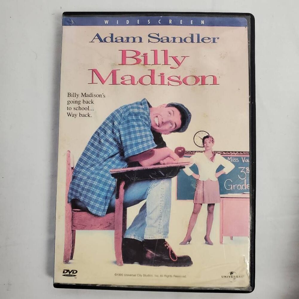 Billy Madison DVD Adam Sandler Comedy